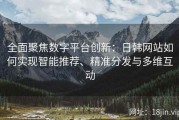 全面聚焦数字平台创新：日韩网站如何实现智能推荐、精准分发与多维互动