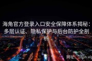 海角官方登录入口安全保障体系揭秘：多层认证、隐私保护与后台防护全剖析