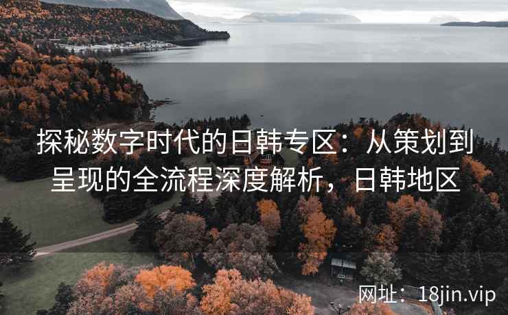 探秘数字时代的日韩专区：从策划到呈现的全流程深度解析，日韩地区