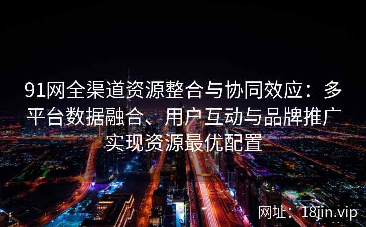 91网全渠道资源整合与协同效应：多平台数据融合、用户互动与品牌推广实现资源最优配置
