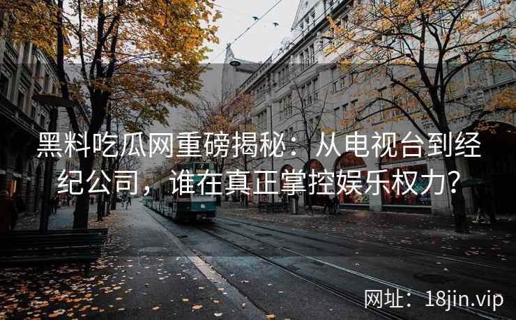 黑料吃瓜网重磅揭秘：从电视台到经纪公司，谁在真正掌控娱乐权力？